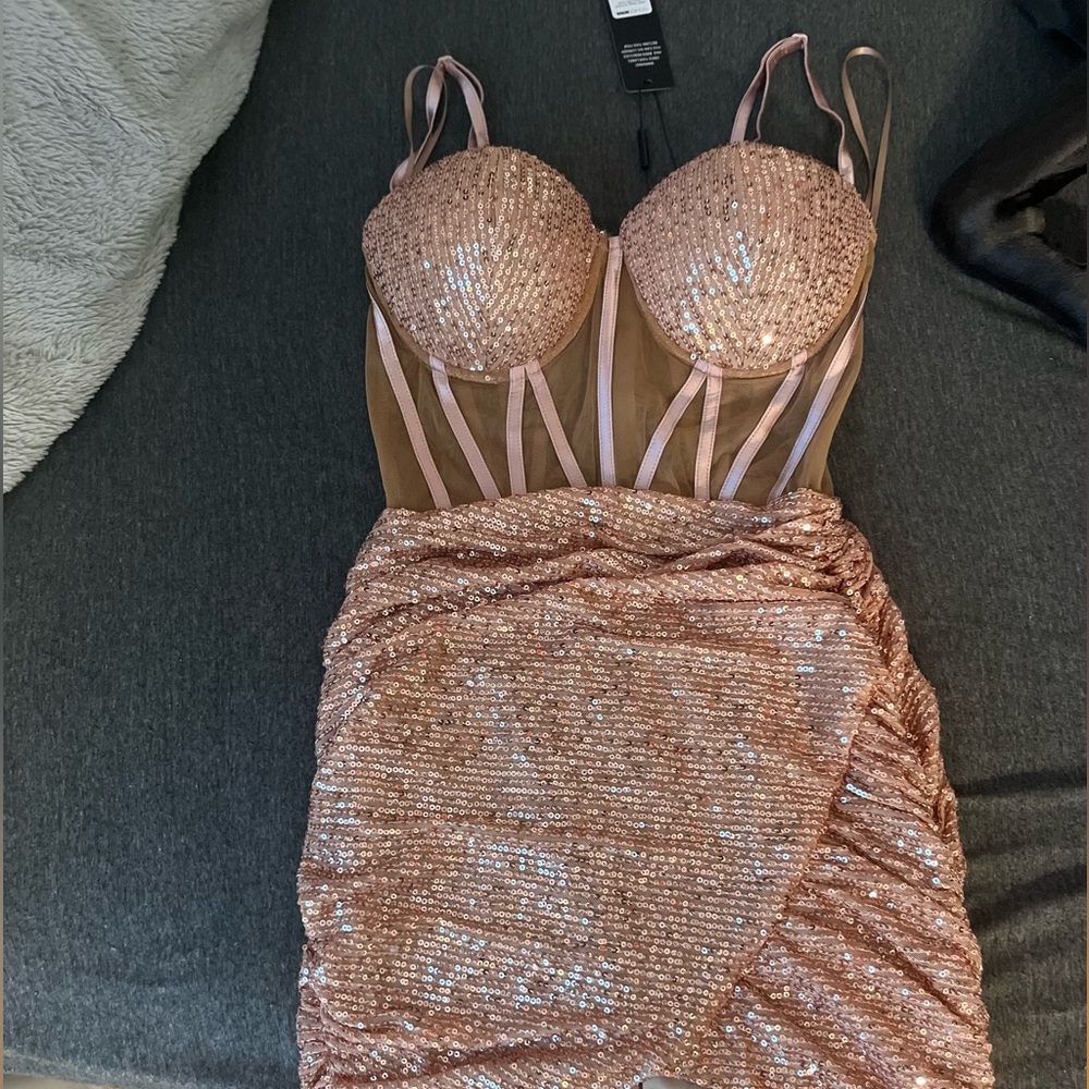 FashionNova bodycon dress (never worn)